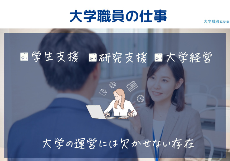 大学職員の仕事内容