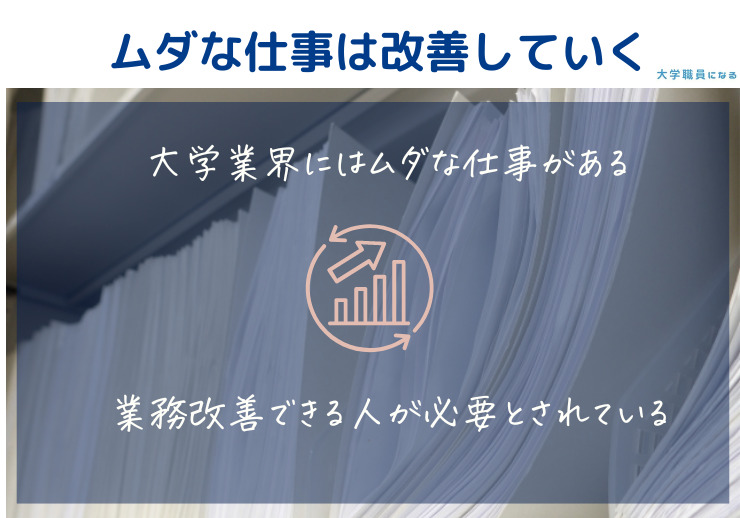 大学職員の業務改善